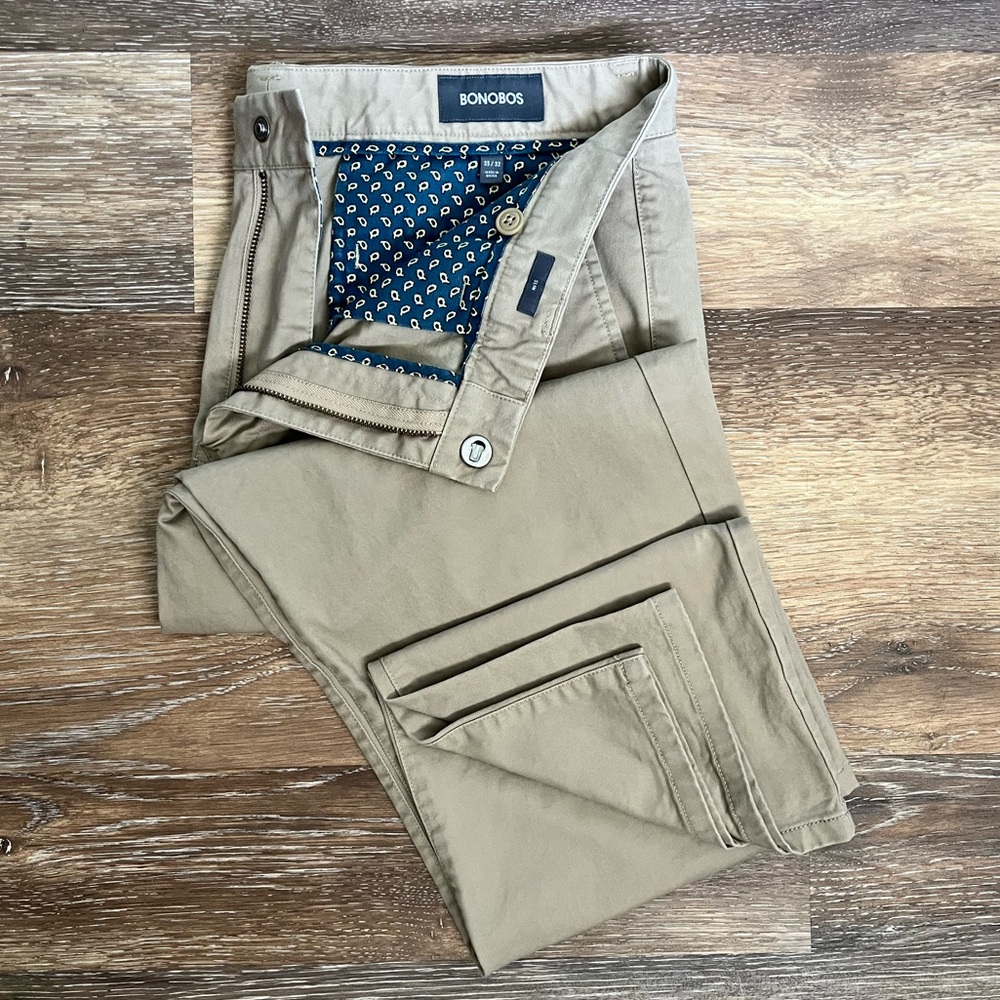 Bonobos Slim 35/32 Mens Pants